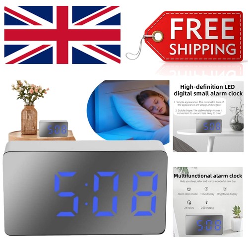 Compact mini led alarm clock - mini,