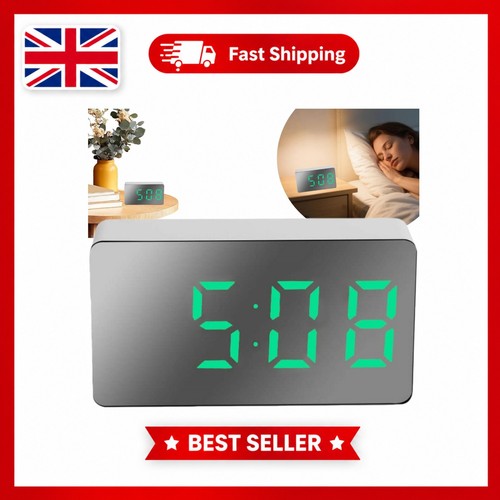 Mini led alarm clock with - led,
