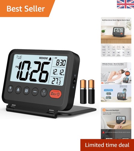 Compact travel alarm clock - compact,