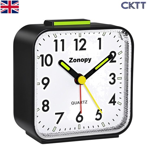 Silent quartz travel alarm - silent,