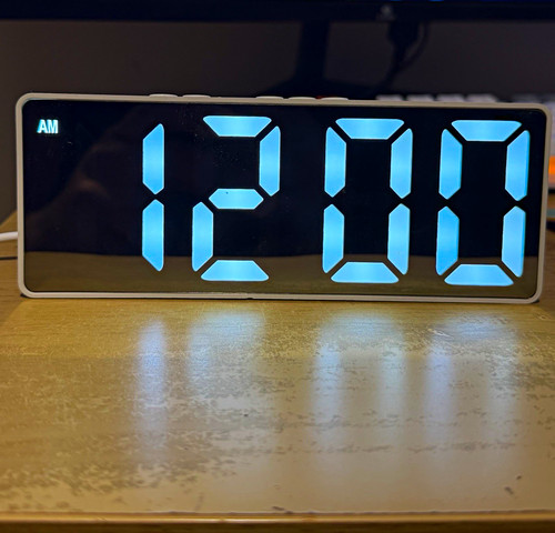 Led digital alarm clock - digital,