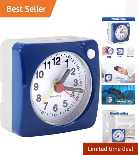 Compact silent travel alarm - silent,