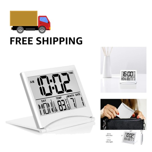 Compact digital travel alarm - compact,
