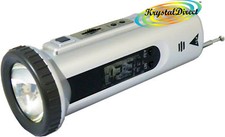 Travel Alarm Snooze LCD Torch