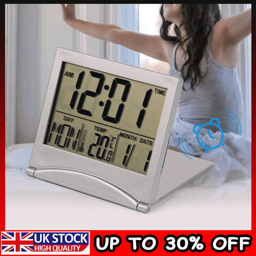 Digital travel alarm clock - clock,