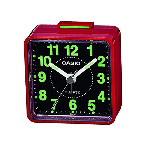 Tq140 travel alarm - clock, red