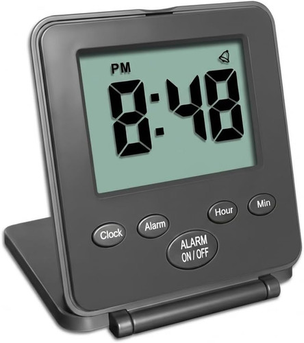 Digital travel alarm clock - clock,