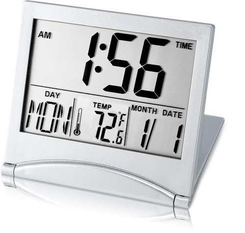 Digital lcd desk top calendar - desk,