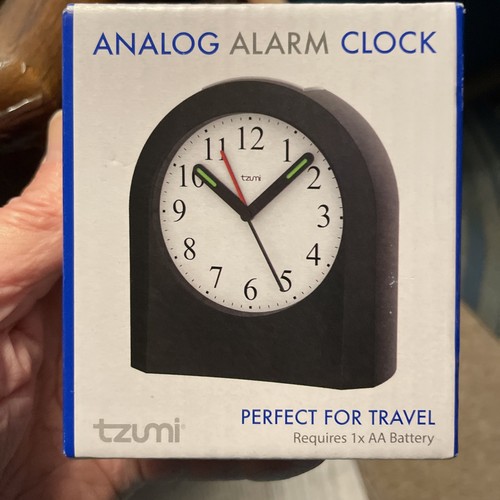 Tzumi analog alarm clock - tzumi,