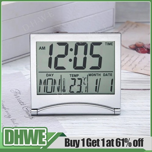 Folding lcd digital alarm - lcd,