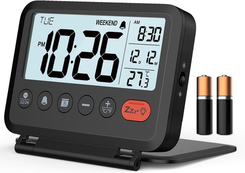Travel alarm clock - travel, with