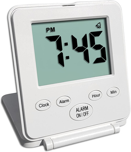 Digital travel alarm clock - clock,