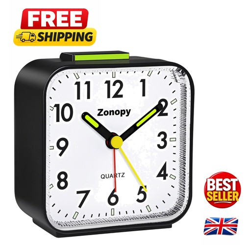 Silent quartz travel alarm - travel,