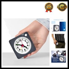 Portable Grey Travel Alarm
