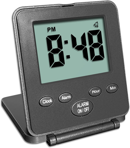 Digital travel alarm clock - clock,